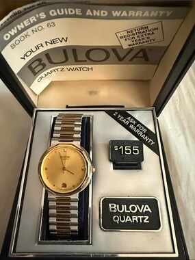 Vintage Bulova Quartz Ladies Watch